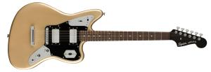 037-0350-544 Squier Contemporary Jaguar HH ST Electric Guitar Shoreline Gold 0370350544